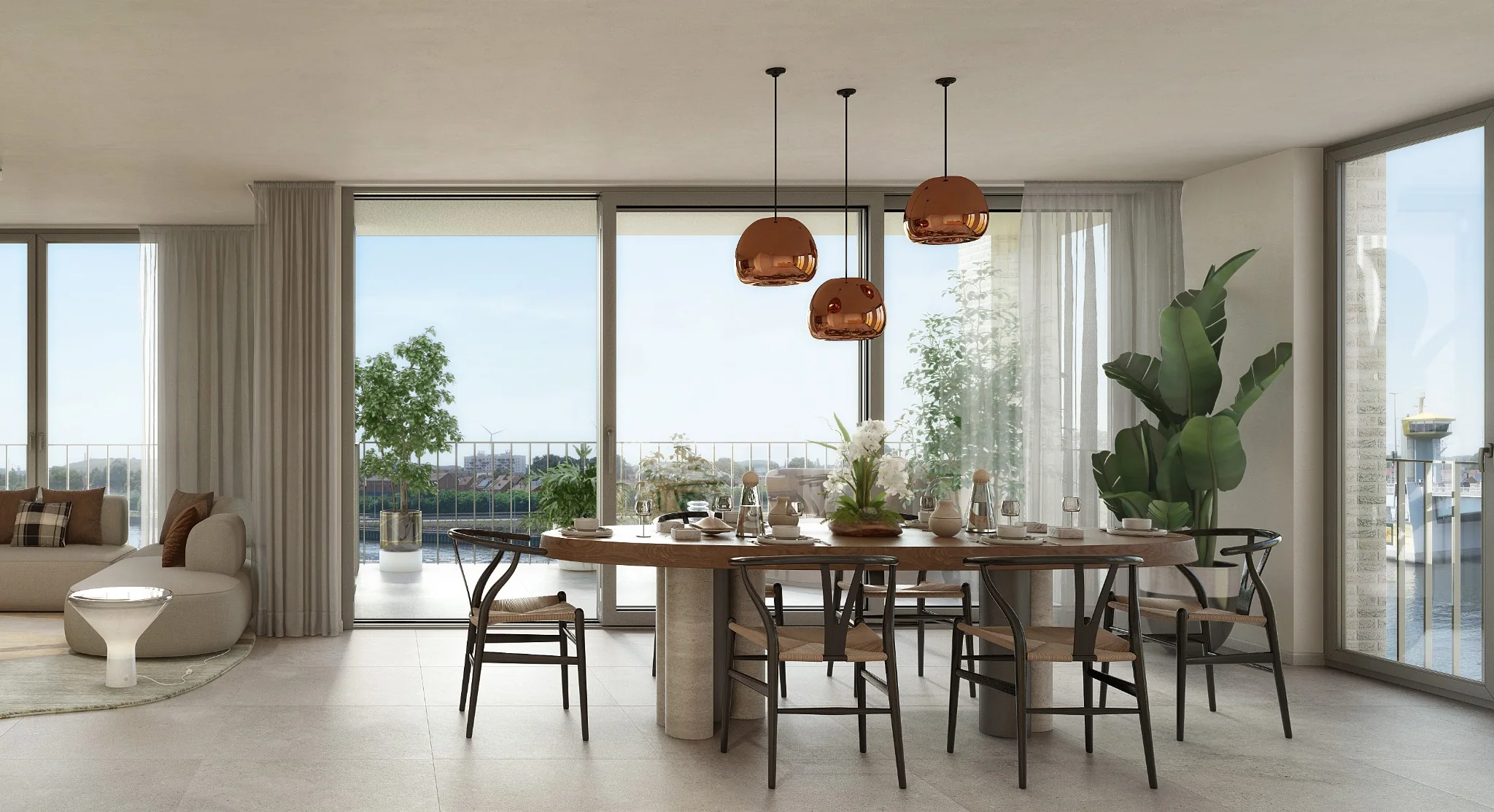 Penthouse detail